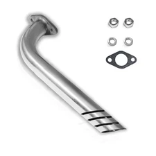 JMCHstore Header Exhaust Pipe Kit for Coleman CT100U CC100X Mini Bike 79cc 98cc