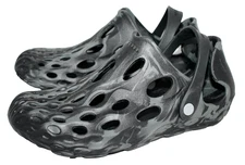 MERRELL Hydrio Moc Drift Water Shoe Men 7.5 Women 9 Black Gray EVA J19992