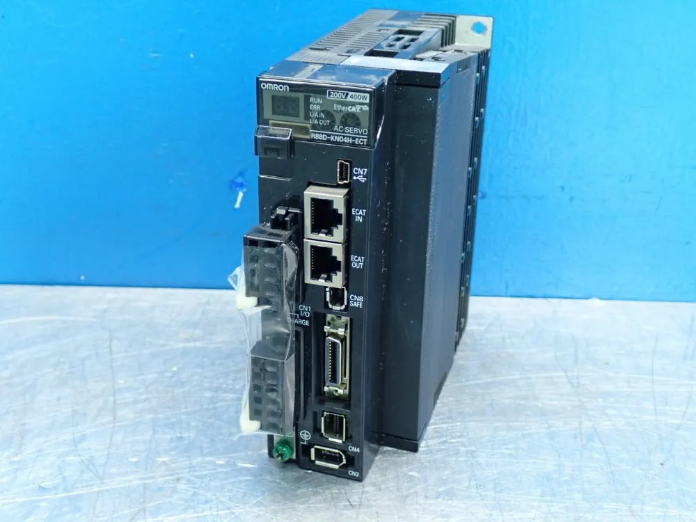 OMRON R88D-KN04H-ECT G5-SERIES MOTION CONTROL FUNCTION SERVO DRIVE UNIT 3000