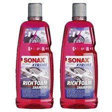2x 1 L LITER SONAX XTREME RICHFOAM SHAMPOO REINIGUNGSSCHAUM SCHAUM REINIGER AUTO