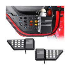 Metal Rear Door Pocket Storage Box for Jeep Wrangler JL JLU 4XE 2018-2026  G...