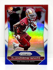 DeANDREW WHITE ROOKIE RED WHITE & BLUE PRIZM ~ 2015 PANINI PRIZM RC #225 ~ 49ERS