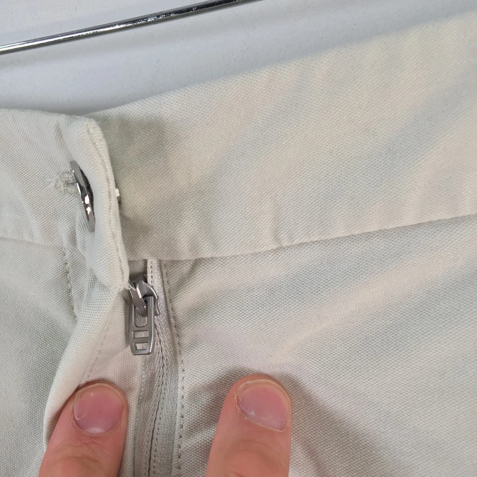 Pantalón chino mujer Lululemon 30 beige mezcla algodón 123156 Foto 3 de 4