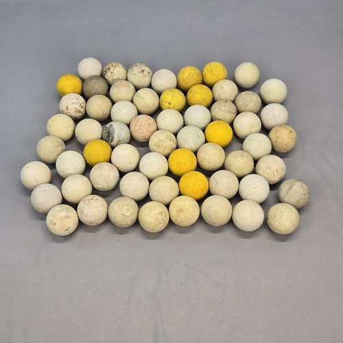 Lot of 60 Used Lacrosse Balls Various Condition