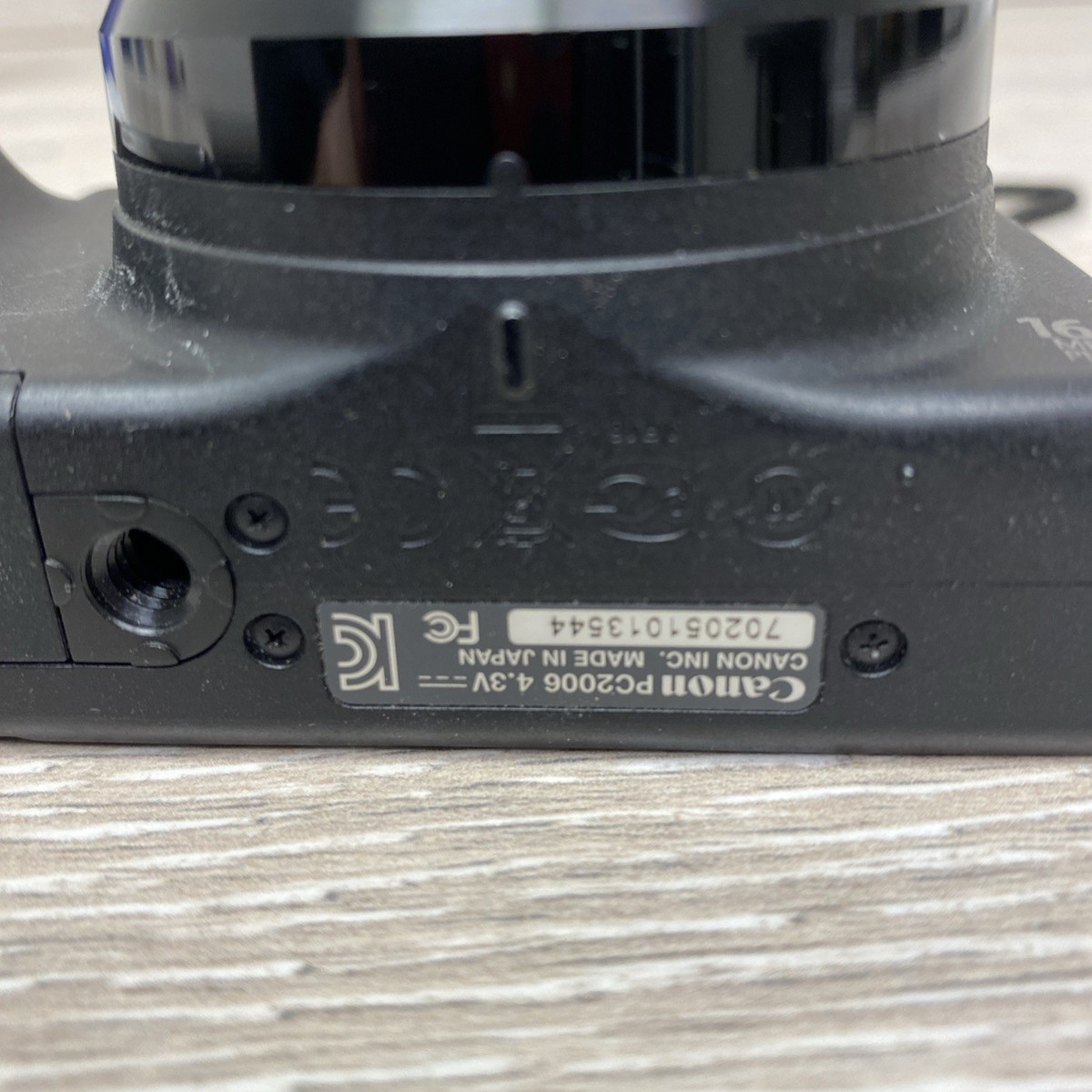 Canon Power Shot SX170 IS Digital Camera 16 MP No Memory Card No