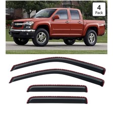 in-Channel Window Visors Rain Guards Shield for 2004-2012 Chevy Colorado/GMC ...