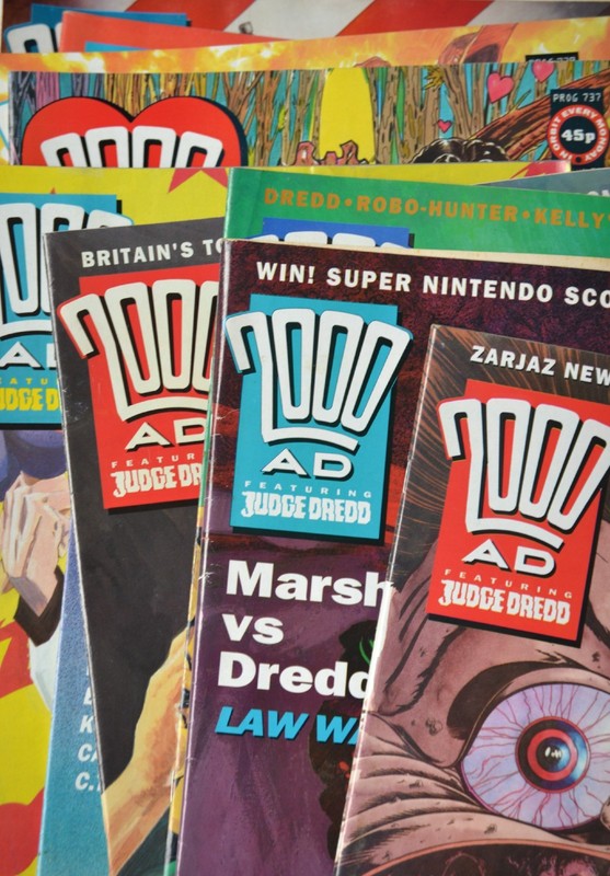2000AD Comics Bundle 1991 18 comics from 715-826 (gaps)