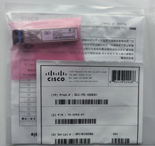 NEW Cisco GLC-FE-100EX 100BASE-LX SFP Transceiver Module 1310nm 10km SMF LC