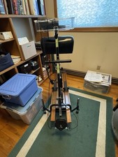 Nordic Track Pro Skied Ski Machine - Nice Condition Beautiful Wooden - Exercise