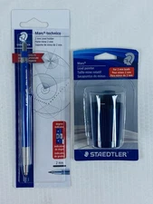 STAEDTLER Mars Technico 780 BK A6 2mm Lead Holder & 502 BK A6 2mm Lead Pointer