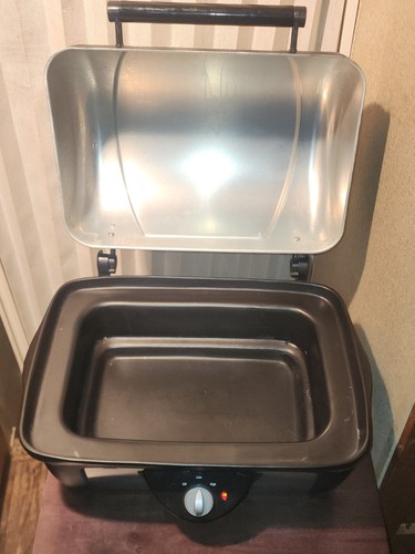 Crock Pot Bbq Pit Electric Verified Working Great Condition - Picture 3 of 5