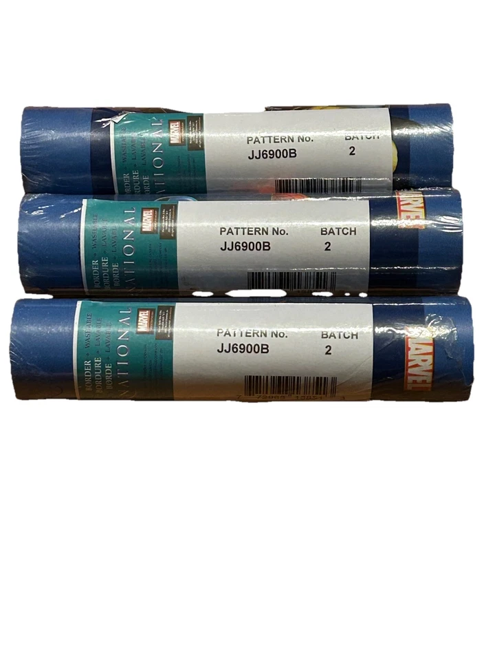 Vintage 2002 Marvel Wallpaper Borders Lot 3+Partial | Spider-Man Hulk X-Men - Image 2 of 4