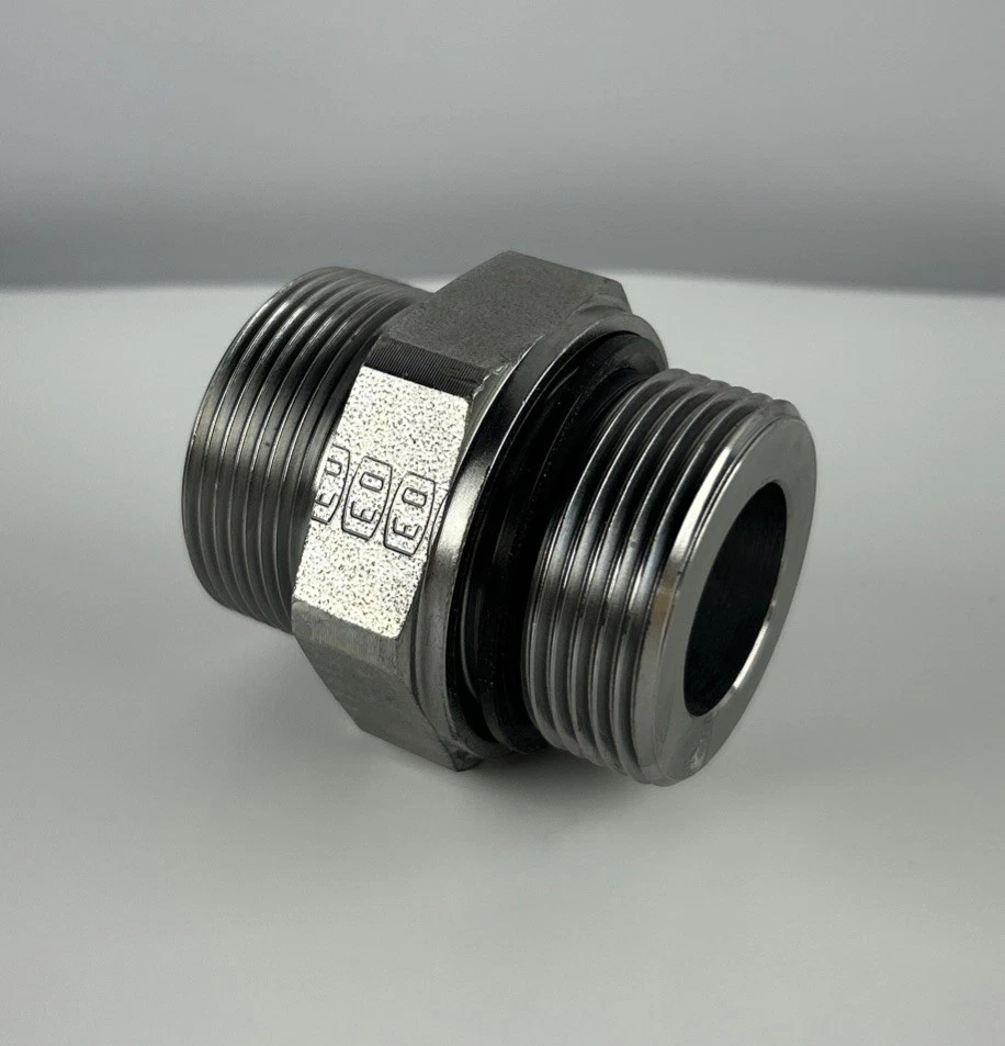 Parker Ermeto GE30SREDOMDCF Hydraulic Adapter ToughShield Plus Steel 30mm photo 2