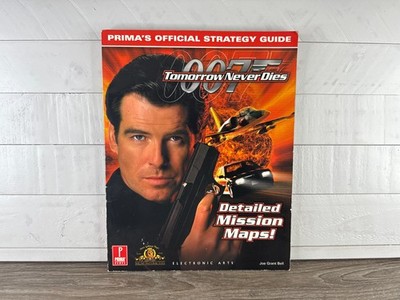 Strategy Guide 007 Tomorrow Never Dies Prima Paperback w Poster Intact Bond