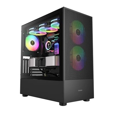 Gamdias E-ATX Mid Tower Gaming Computer Case, Talos M3