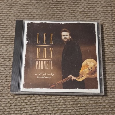 Lee Roy Parnell We All Get Lucky Sometimes CD Album Country 1995 Career Records