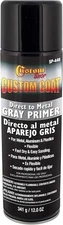 Custom Shop 1K High Build Primer Spray Paint - 12 Oz Grey - Automotive Sandable 