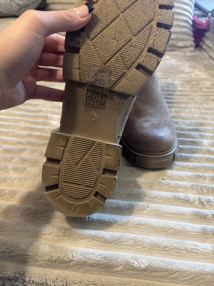 Botas Chelsea Pierre Dumas Mujer Marrón Gamuza Talla 10 Foto 4 de 4