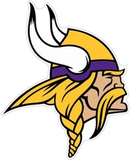 Minnesota Vikings NFL Pro Sports Team Logo Vinyl Decal Sticker Car Window Wall