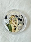 2022 Echo Chernik Cthulhu Temptations ABSINTHE 1oz Silver Round - Ltd Ed /5000