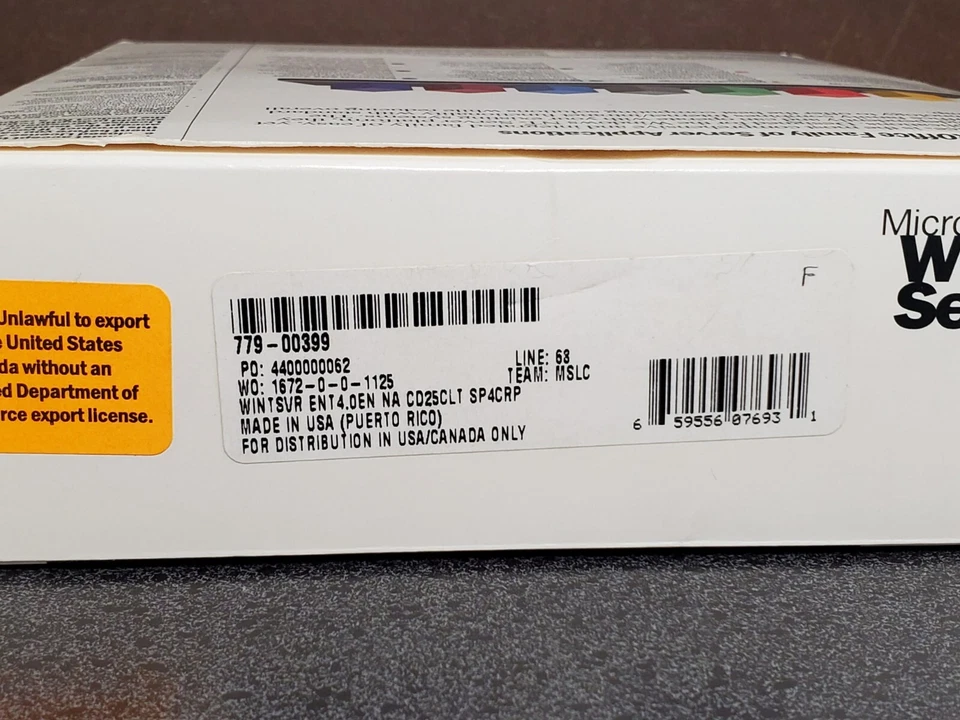 Microsoft Windows NT 4.0 Server Enterprise Edition - Floppies Only NO KEY - Image 2 of 4