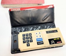 Vintage 1980  s Coleco Quiz Wiz Electronic w/  1 and 4