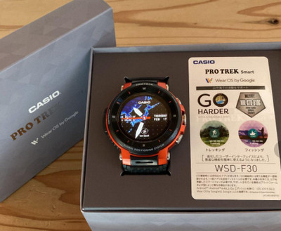 CASIO ProTrek Smart WSD-F30-RG GPS Bluetooth 2019 Men's CASIO ProTrek Smart WSD-F30-RG GPS Bluetooth 2019 Men's