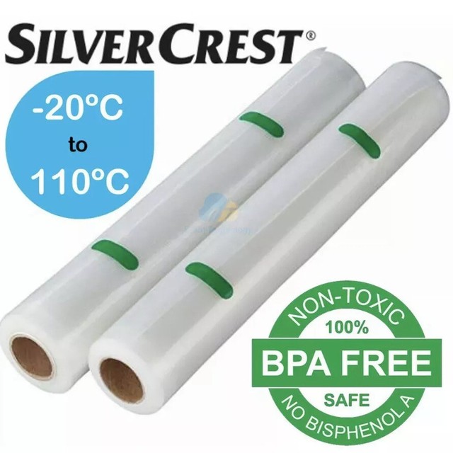 Silvercrest Vacuum Sealer Rolls 2 Pack for sale online eBay