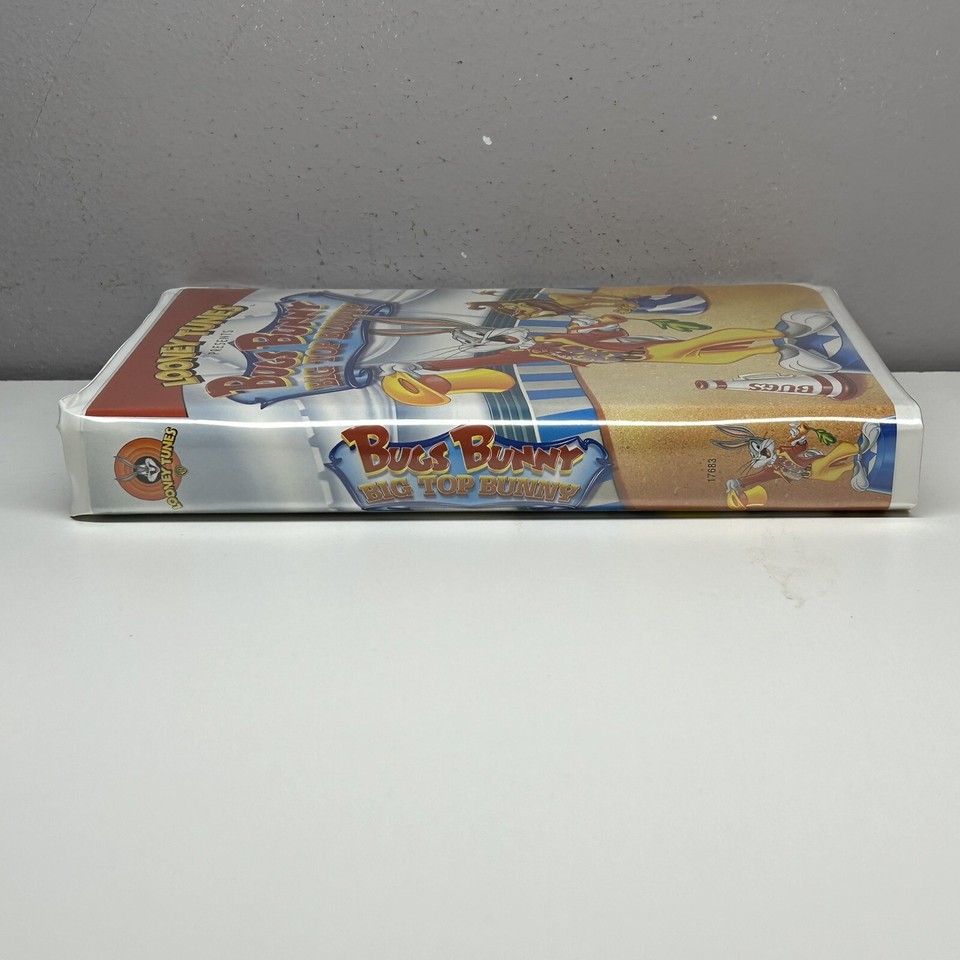 Bugs Bunny Big Top VHS Tape Looney Tunes BUY 2 GET 1 FREE! Cartoons