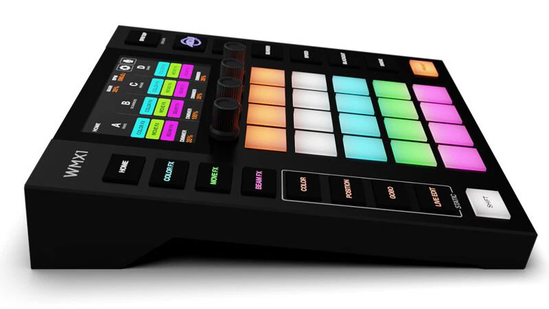 American DJ WMX1 MK2 Wolfmix Powered Standalone DMX LED Lighting Controller ADJ - Image 3 of 4