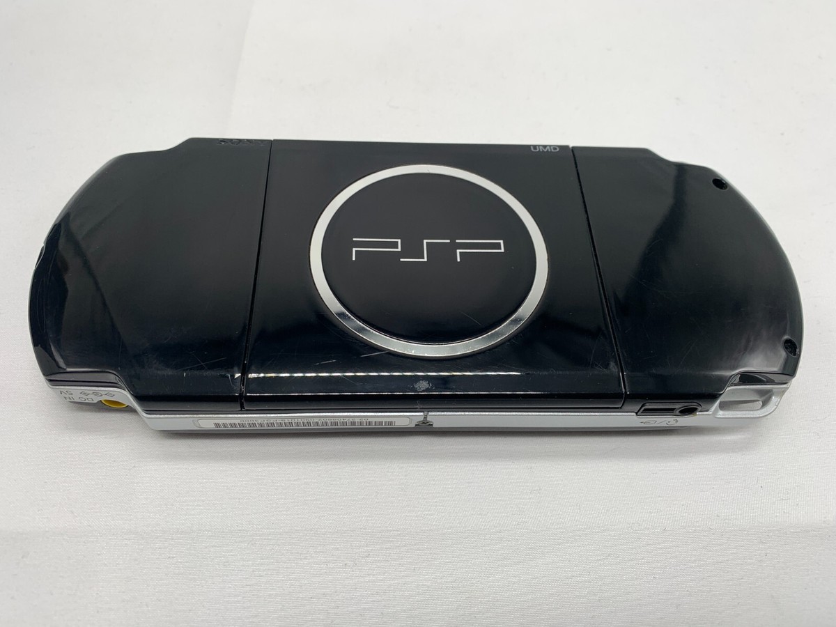PSP PlayStation Portable Console Piano Black PSP-3000PB