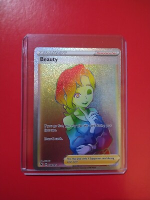 Beauty Trainer Card Rainbow Secret Rare Vivid Voltage #194/185 Pokemon Card | eBay Beauty Trainer Card Rainbow Secret Rare Vivid Voltage #194/185 Pokemon Card | eBay