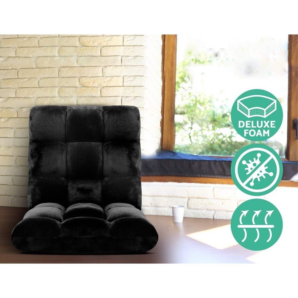 Artiss Lounge Sofa Bed Floor Recliner Futon Couch Folding Chair Cushion