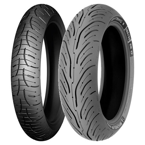 SET 2 Pneus Moto Michelin Power 5 - Avant 120/70-17 (58W) & Arrière 190/55-17 (75W) - Neufs DOT 2021