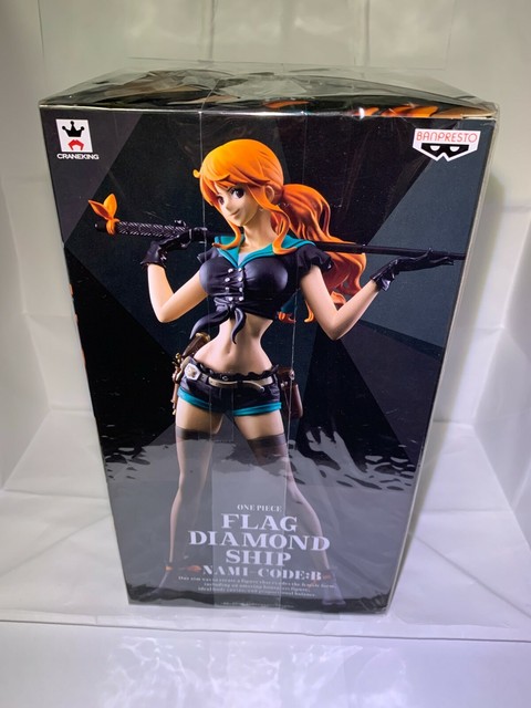 ONE PIECE FLAG DIAMOND SHIP NAMI code:B Figure Banpresto | eBay