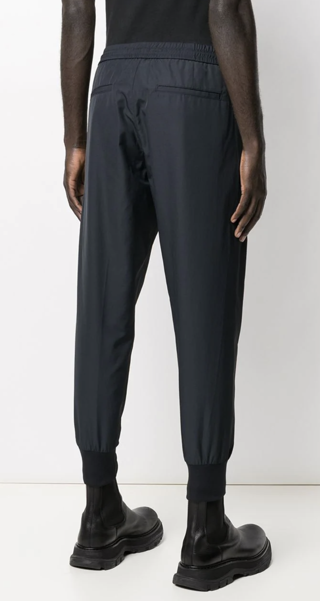 ★【MONCLER】Pantaloni sportivi in pile★トラックパンツ Moncler Jogging Pants Stripe Track Nylon Jogger Pantalone 52