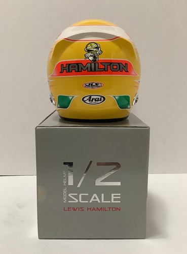 LEWIS HAMILTON 2011 McLAREN F1 (FORMULA 1) 1/2 SCALE HELMET - RARE - Picture 6 of 10