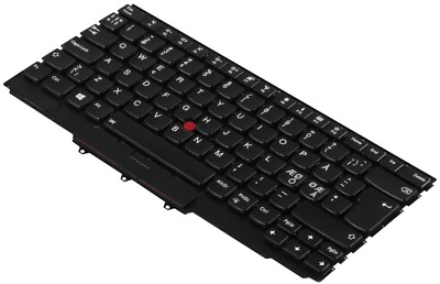 ORYGINAL TESTATUR LENOVO RVWV-85D0 SM10M66545 QWERTY Nordic THINKPAD YOGA X1