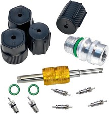 Air Conditioning Valve Core Kit  Cap  A/C System  Seal Kits