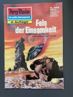 Perry Rhodan Heft 1059  -   Fels der Einsamkeit - 2. Auflage - neu