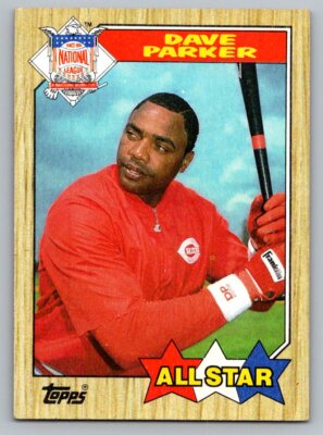 1987 Topps #600 Dave Parker