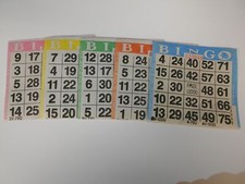 American Games Bingo Paper Game Cards - 1 Card - 5 Sheets - 100 Books - 4 Inc...