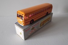 dinky toys 949 - Wayne schoolbus - boxed - orange