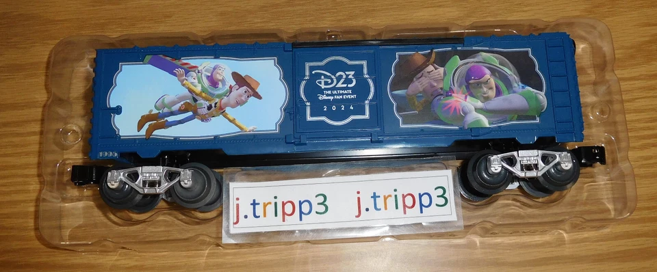 Lionel 2401563 Disney D23 Toy Story Woody Boxcar Train O Gauge Fan Event Sale - Image 3 of 4