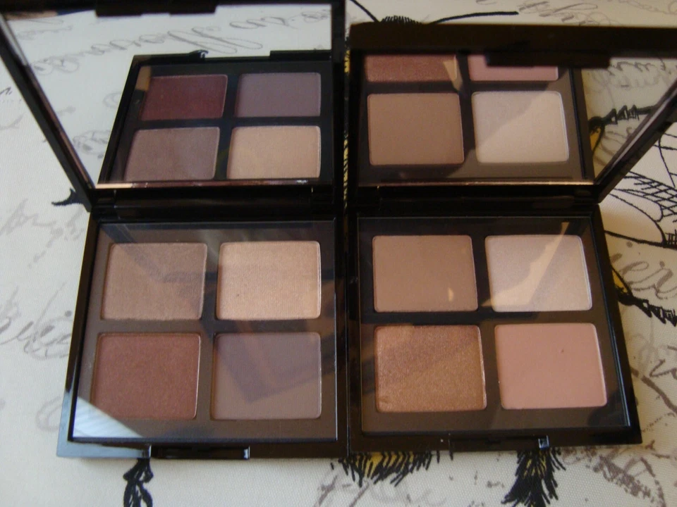 MALLY OPEN UP 8 EVERYDAY NUDES DEEP NEUTRALS 2 QUAD PALETTES TALC FREE NIB - Image 4 of 4
