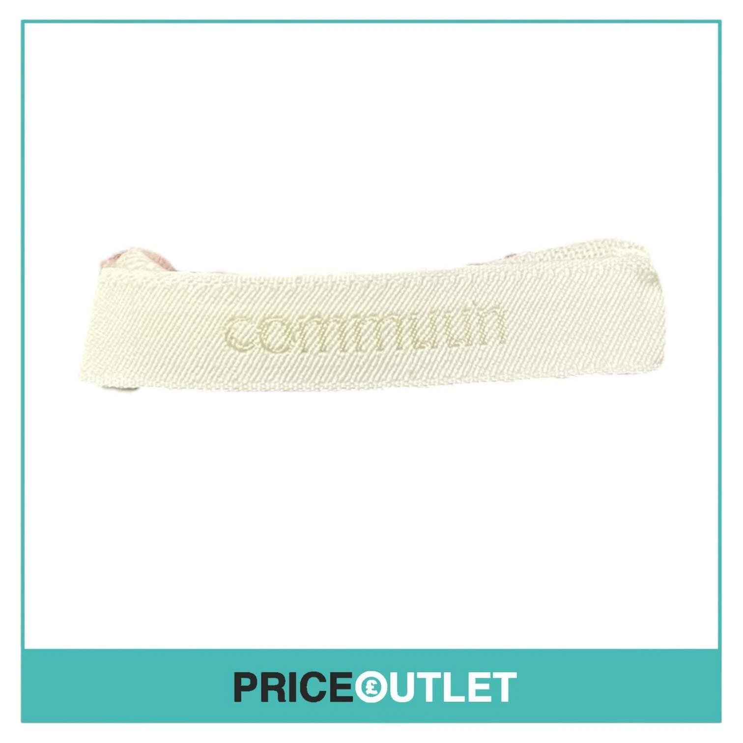OFF WHITE Commuun Abito smanicato bianco sporco Taglia 36 NUOVO CON ETICHETTE