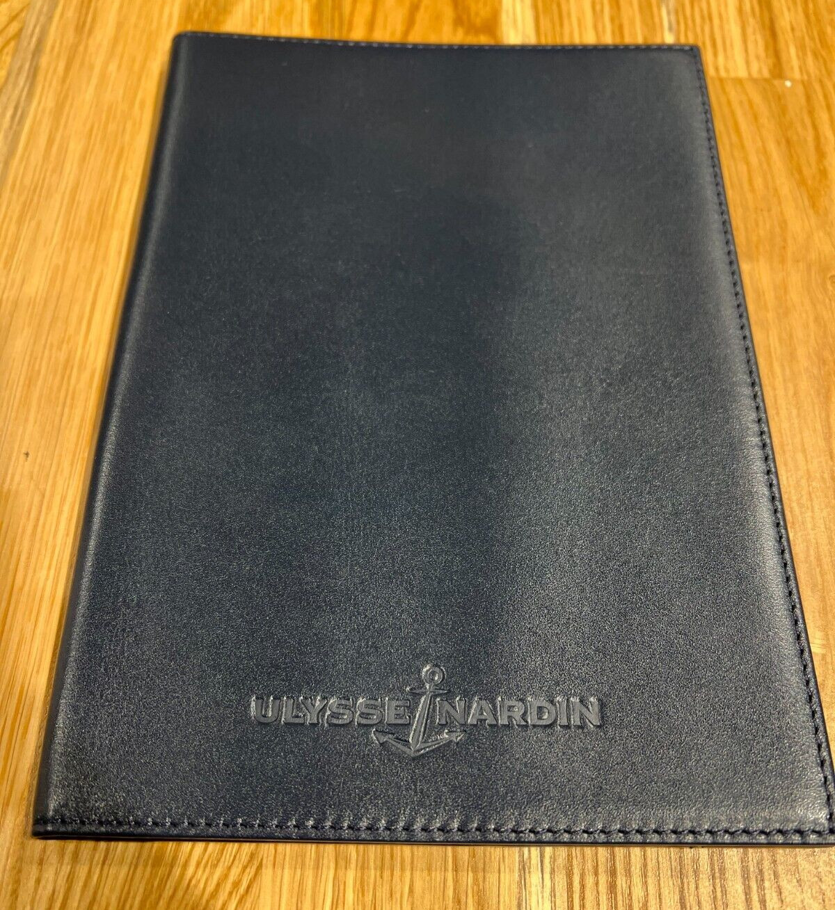 Ulysse Nardin Medium Document Holder Dark Blue Le… - image 1