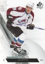 2013 SP Authentic Joe Sakic #23 card