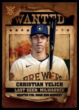 2021 Topps Big League #WT-4 Christian Yelich Wanted
