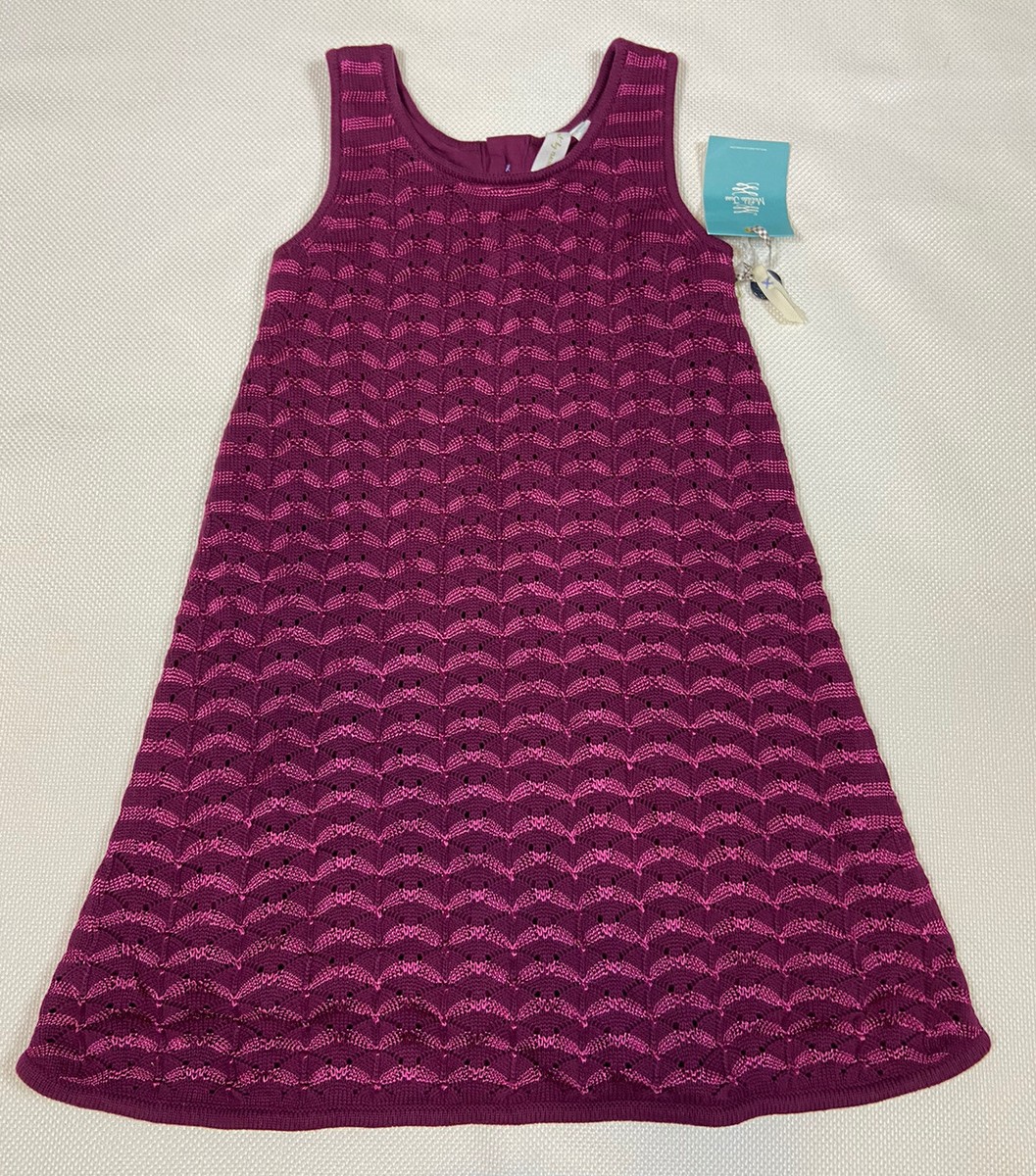 matilda jane burgundy dress Matilda Jane Floral Velvet Dress Girls 6 Burgundy Smocked Mock Neck EU   The Peacock Exchange TX